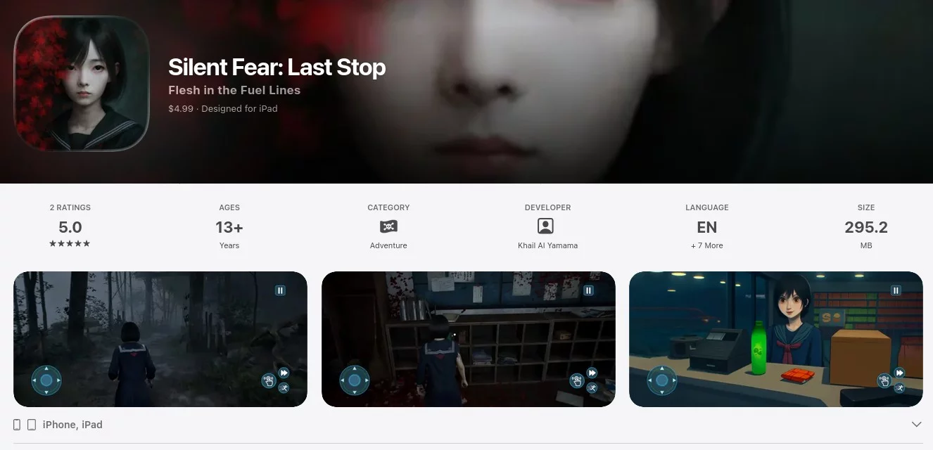 В App Store появилась подделка Silent Hill f с ИИ графикой