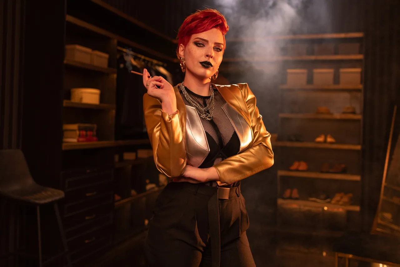 Косплей aurora cassel из cyberpunk 2077 от svizee 4