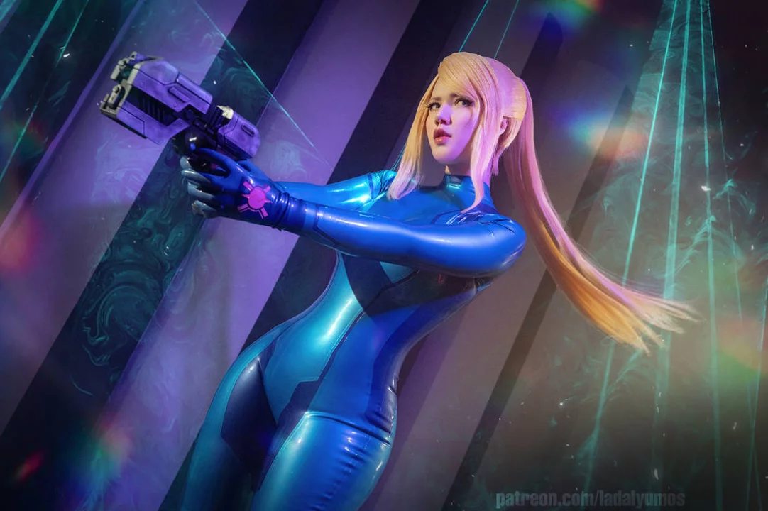 Косплей samus aran из игр серии metroid от lada lyumos 3