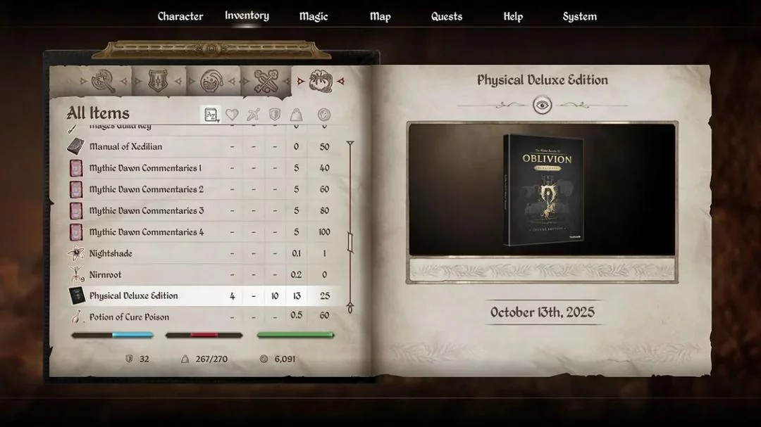 Фанаты нашли в oblivion remastered намёк на дату выхода the elder scrolls 6