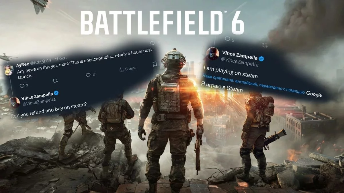 Глава respawn не хочет играть в battlefield 6 через ea app, он предпочитает steam