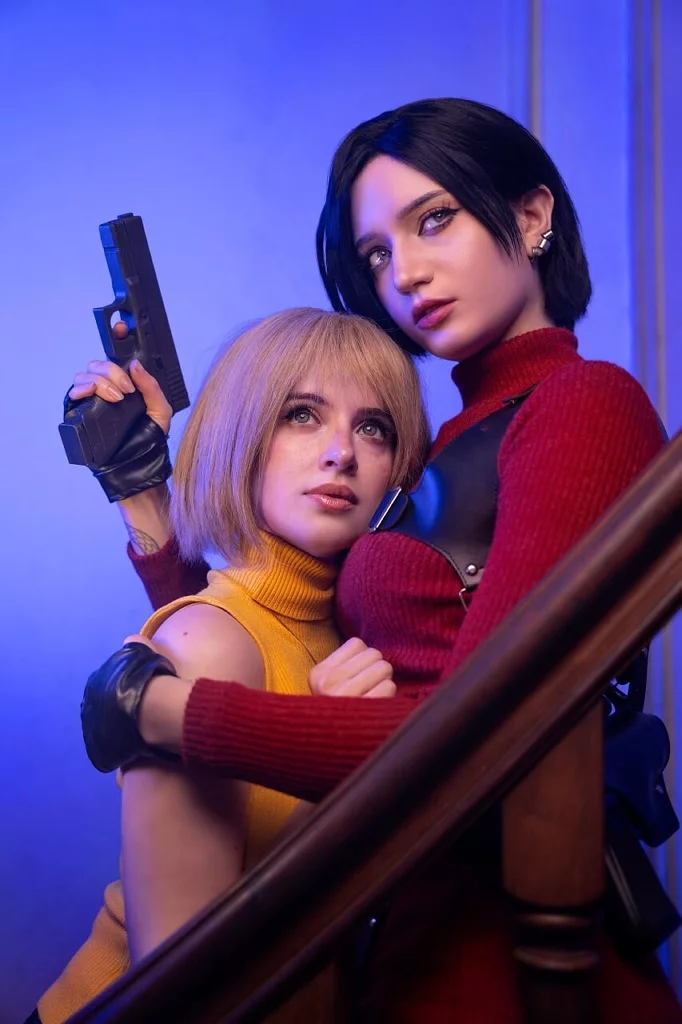 Косплей Ada Wong и Ashley Graham из Resident Evil 4 от Moondays и Agos Ashford